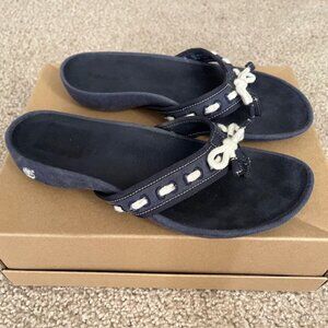 Timberland Flip Flops rope bow Size 8M Ellsworth Ballerina sandals